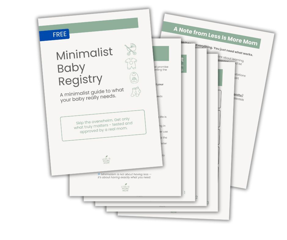 Your Minimalist Baby Registry free